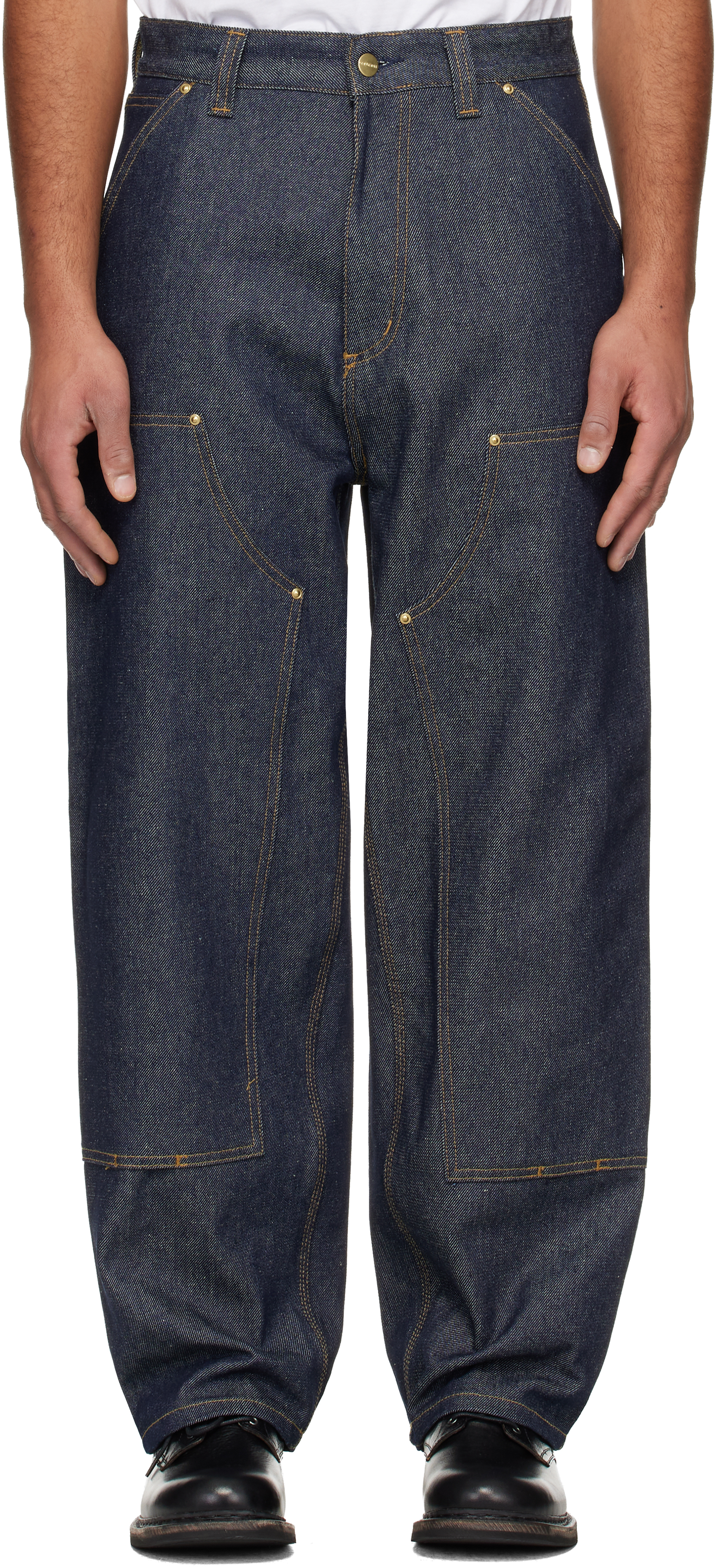 Blue OG Double Knee Jeans