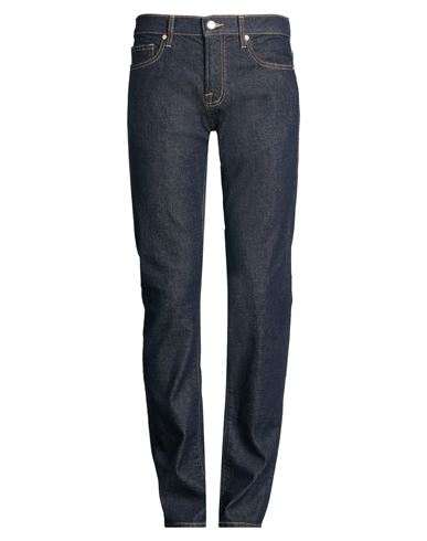 Man Jeans Blue Size 30 Cotton, Post