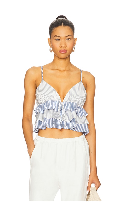 MAJORELLE Aruba Top in Blue. -  XS also in L, M, S
