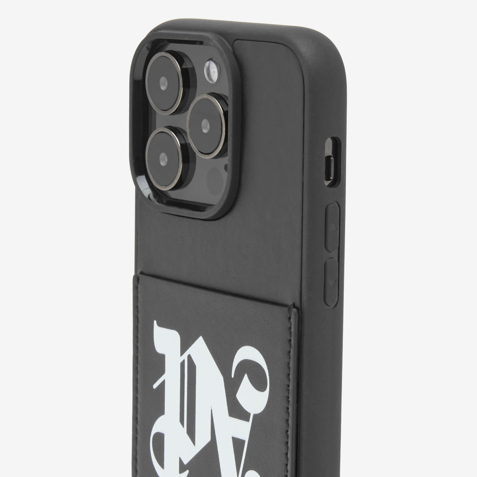 Men's Monogram 14 Pro iPhone Case in Black 