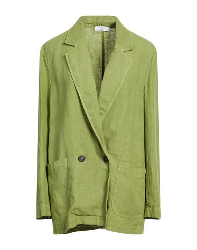 Easy Woman Blazer Light green Size 6 Linen
