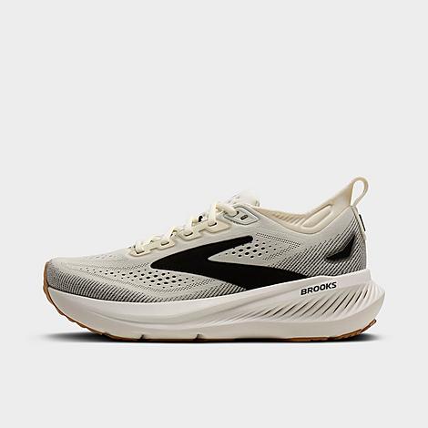 Women's Glycerin 23 Running Shoes (Wide Width) in White/Black/Biscuit