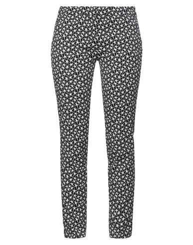 Woman Pants Black Size 2 Cotton, Polyamide, Elastane