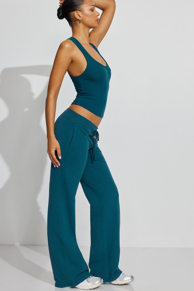 Snatch Booty StretchTerry™ Pants - Blue - Women Clothing