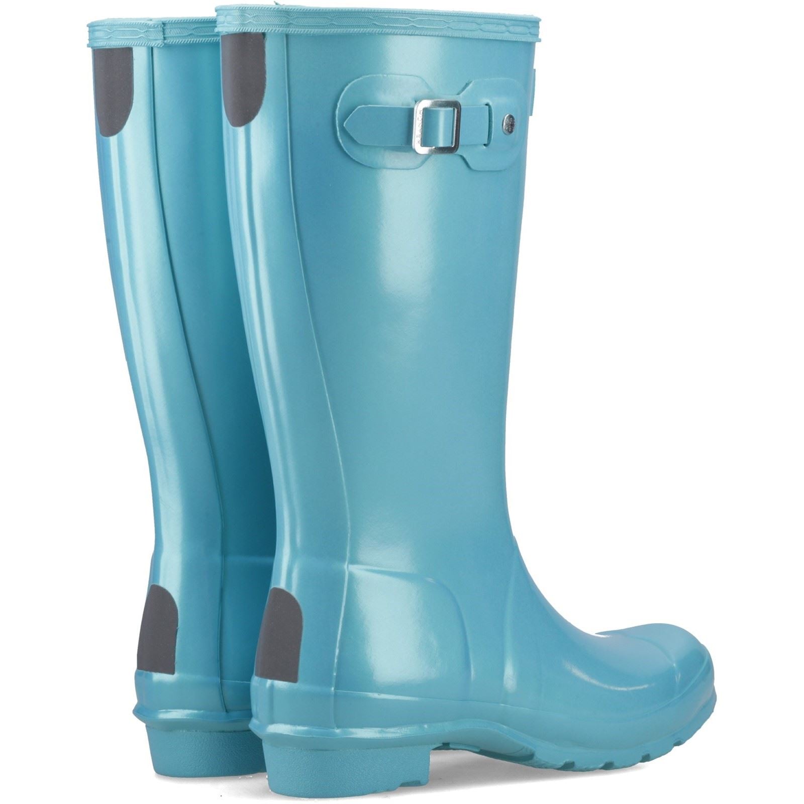 Hunter Original Nebula Rubber Pool Blue Wellington Boot