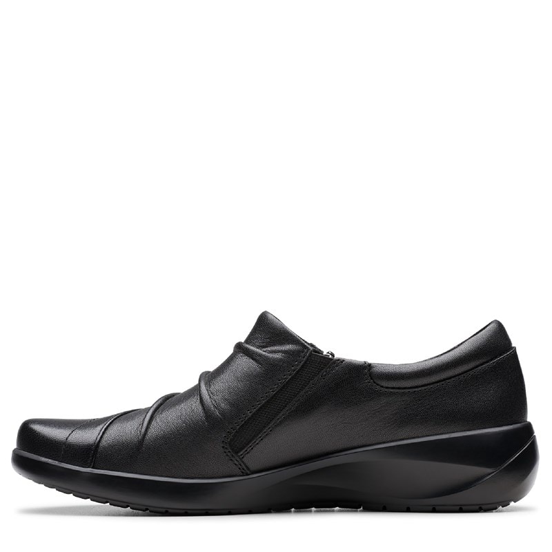 Women's Kaetlyn Mila Slip On Shoes (Black Leather)