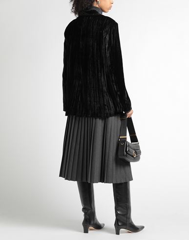 Sleep No More Woman Blazer Black Size M Viscose, Silk