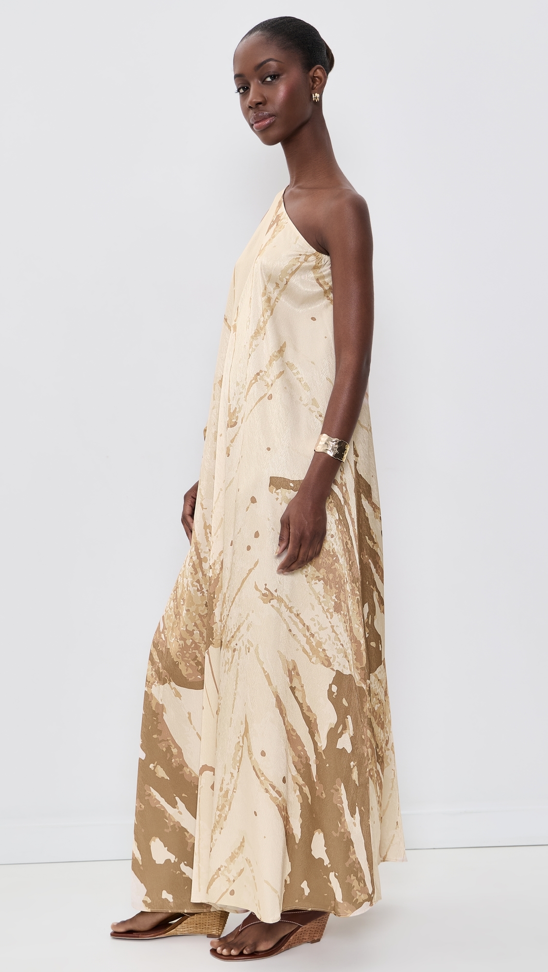 Satu Maxi Dress Dorada Gold