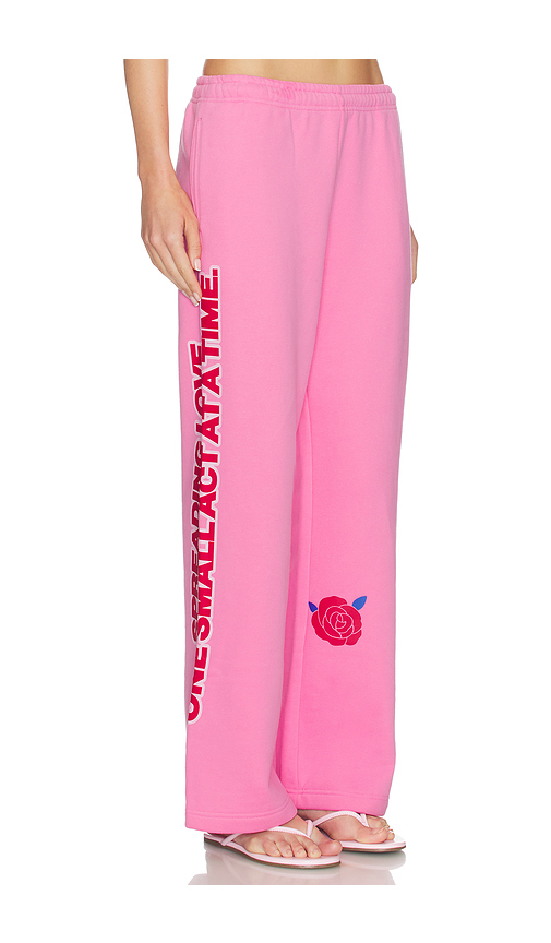 The Mayfair Group Be Kind Classic Sweatpants in Pink. M/L. Also in L/XL, S/M