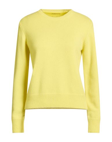Woman Sweater Lime green Size 6 Cashmere