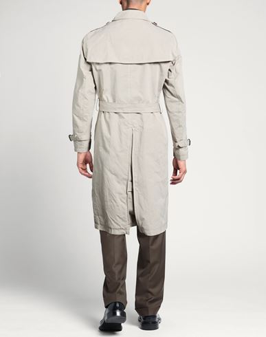 Man Overcoat & Trench Coat Beige Size 40 Cotton, Polyester, Polyamide