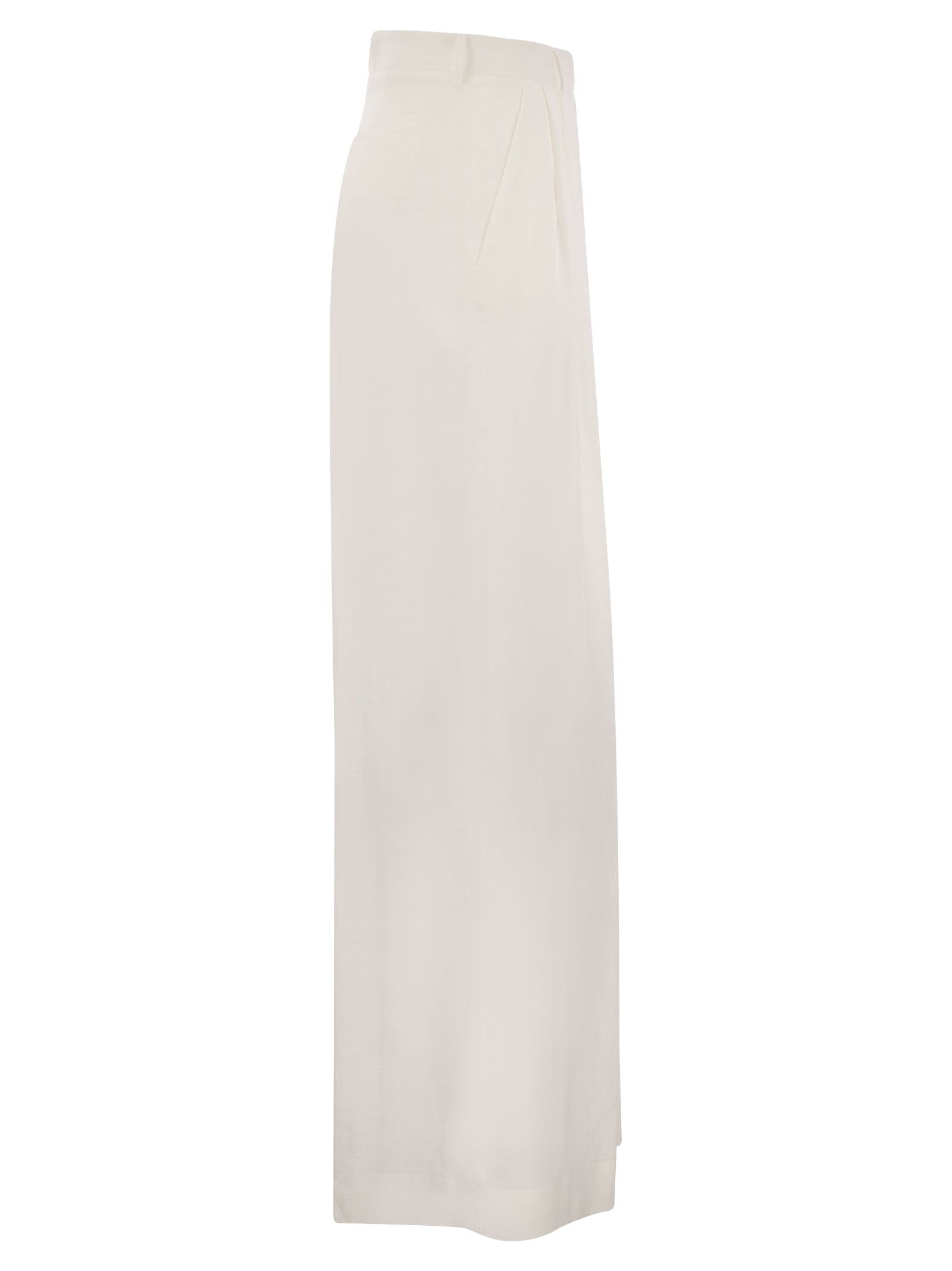 Antonelli Firenze Tulipano Linen Wide Trouser