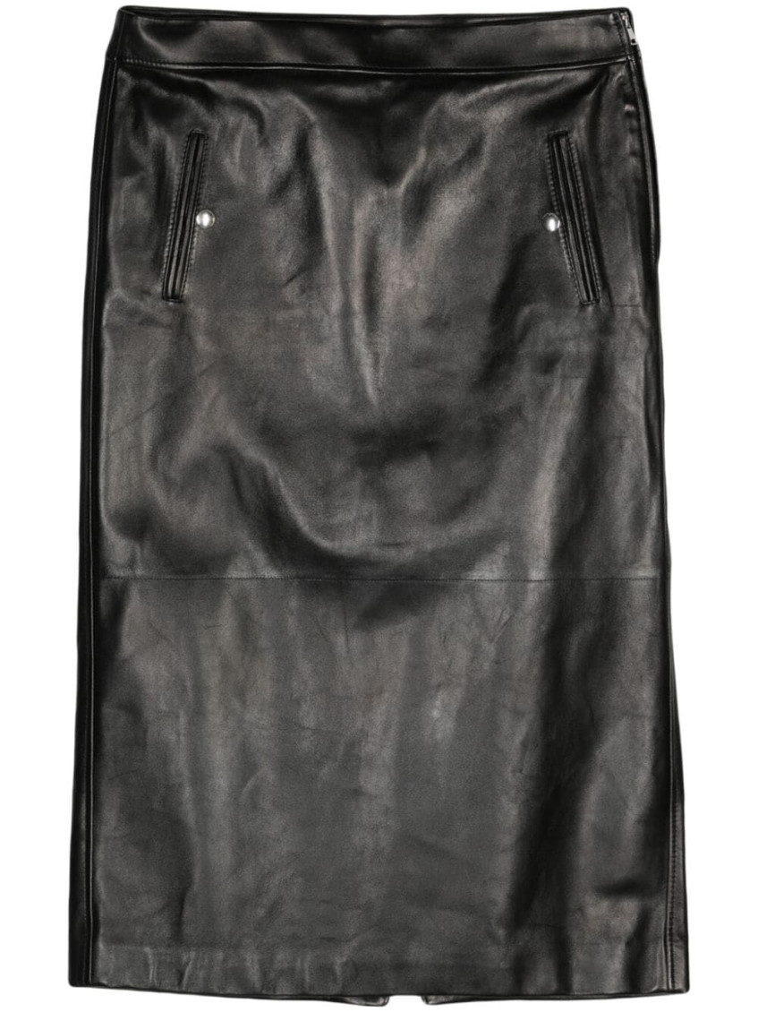 Black Low Waist Skirt