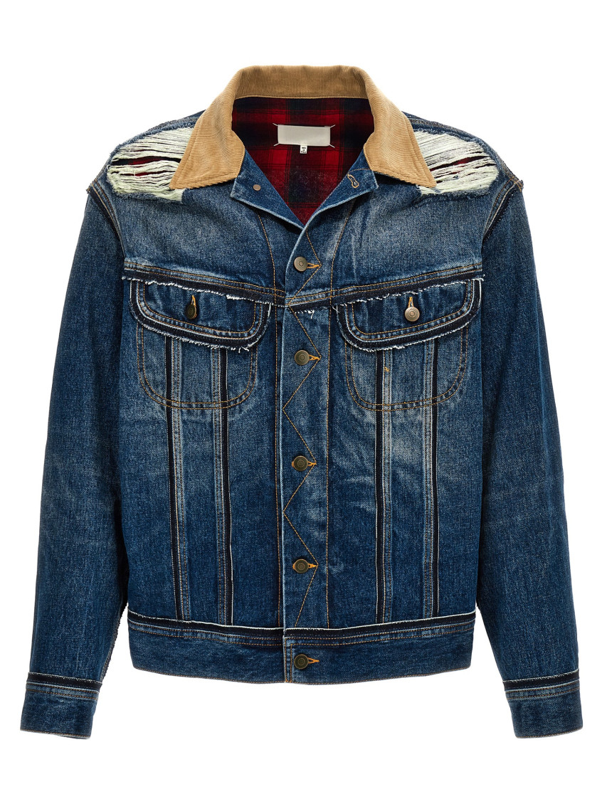 Denim Jacket With A Vintage Effect