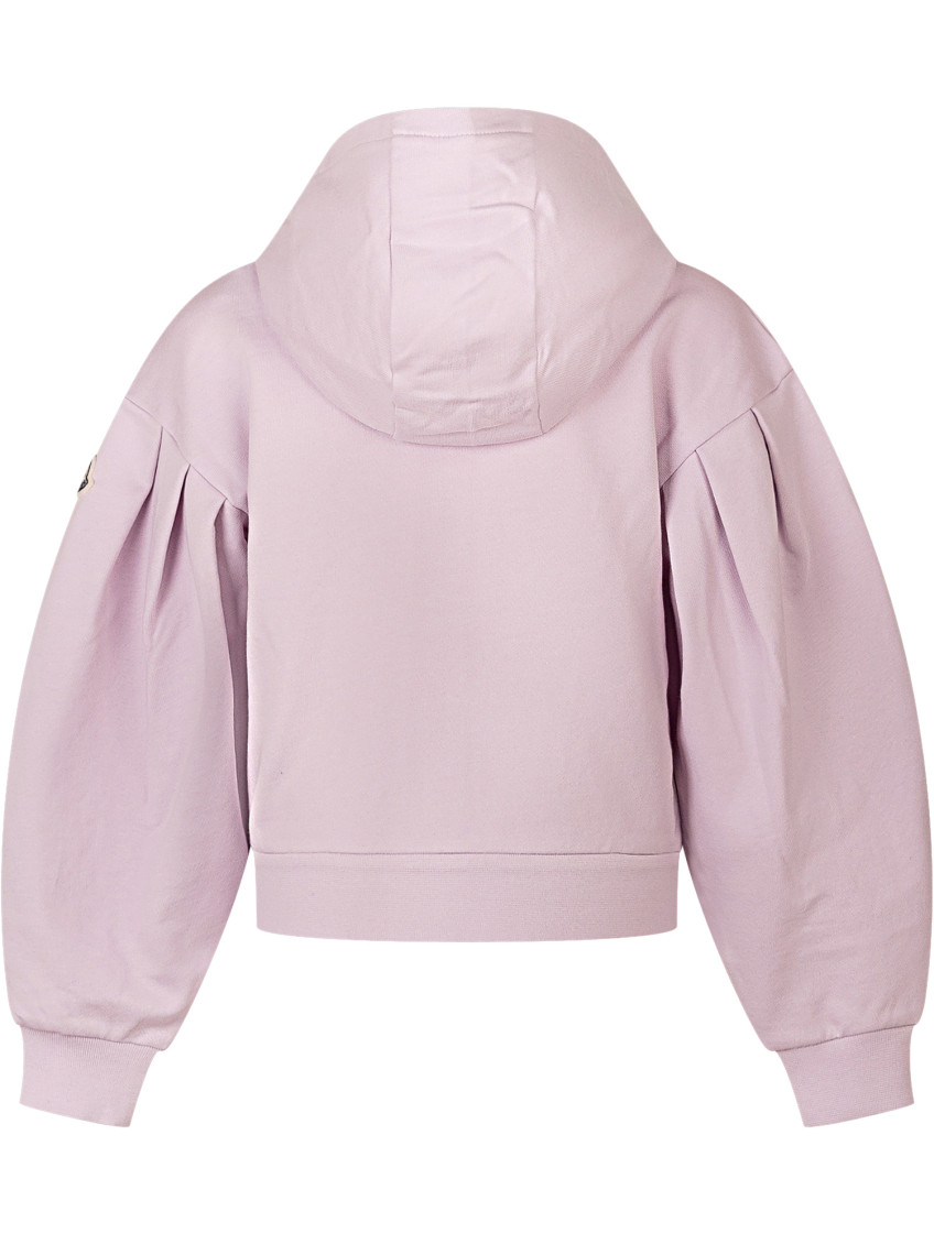 Girls Purple Logo Hoodie