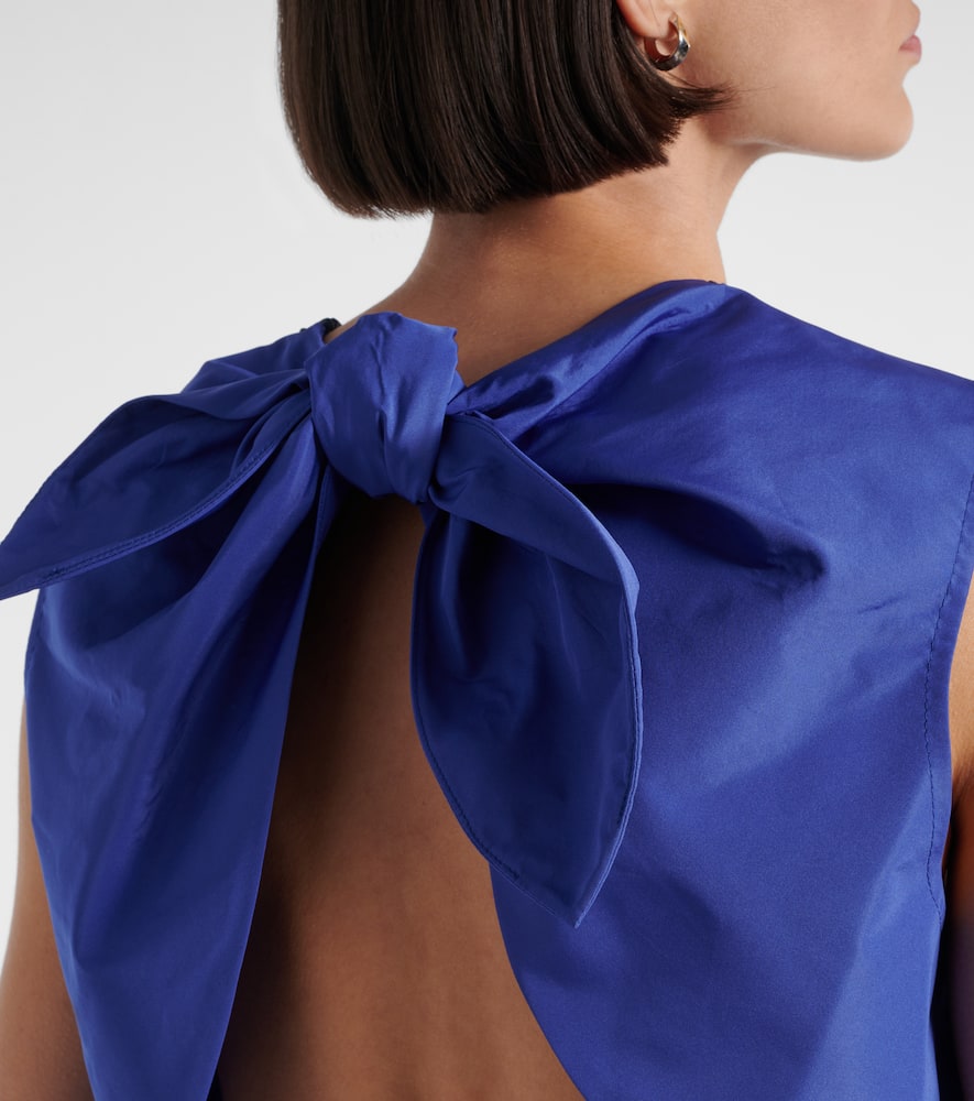 Patou Open-back faille top