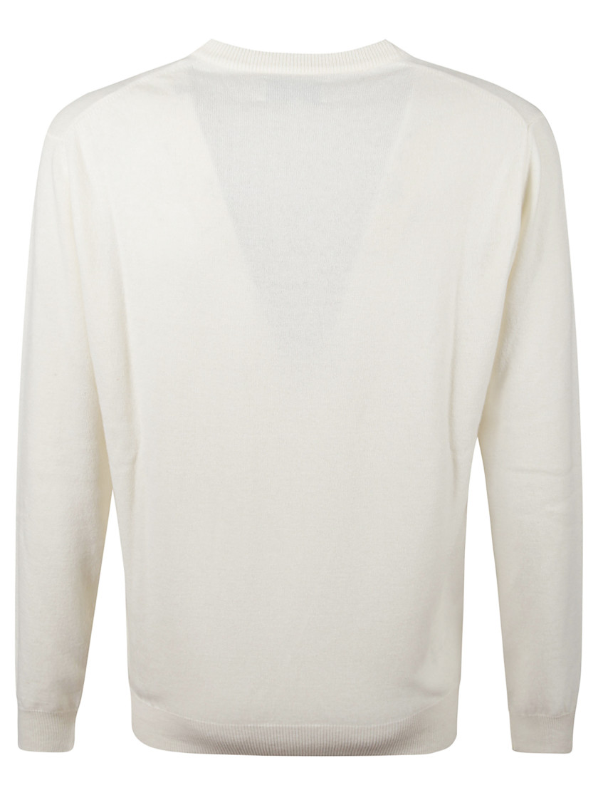Saint Barth - crew neck sweatshirt with long sleeves and embroidery