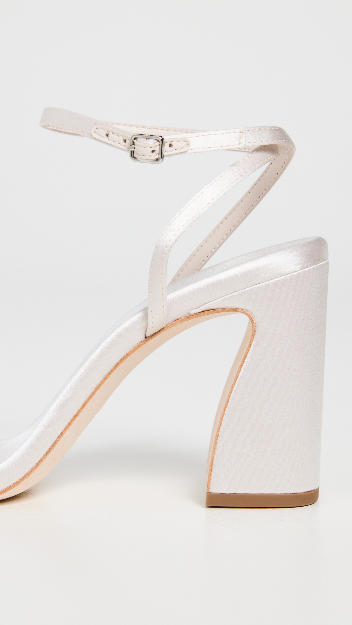 Malia Curved Heel Simple Sandals