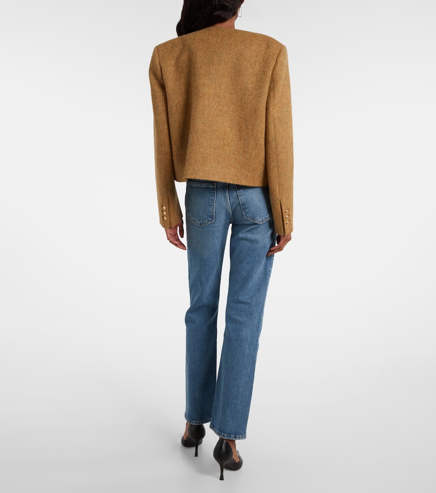 Blaine high-rise straight jeans
