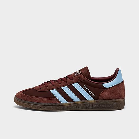 Men's Originals Handball Spezial Casual Shoes in Fox Brown/Clear Sky/Gum