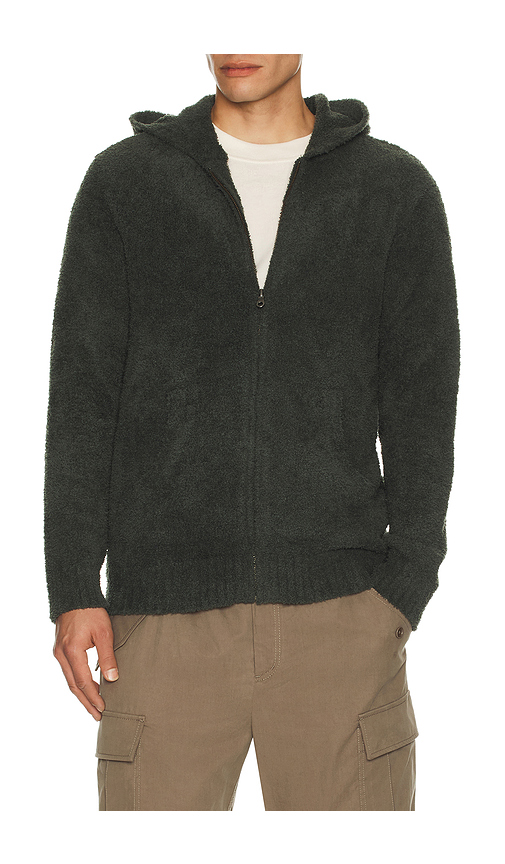 Barefoot Dreams HOODIE COZYCHIC in Dark Green. Größe L. Also in M, S, XL/1X