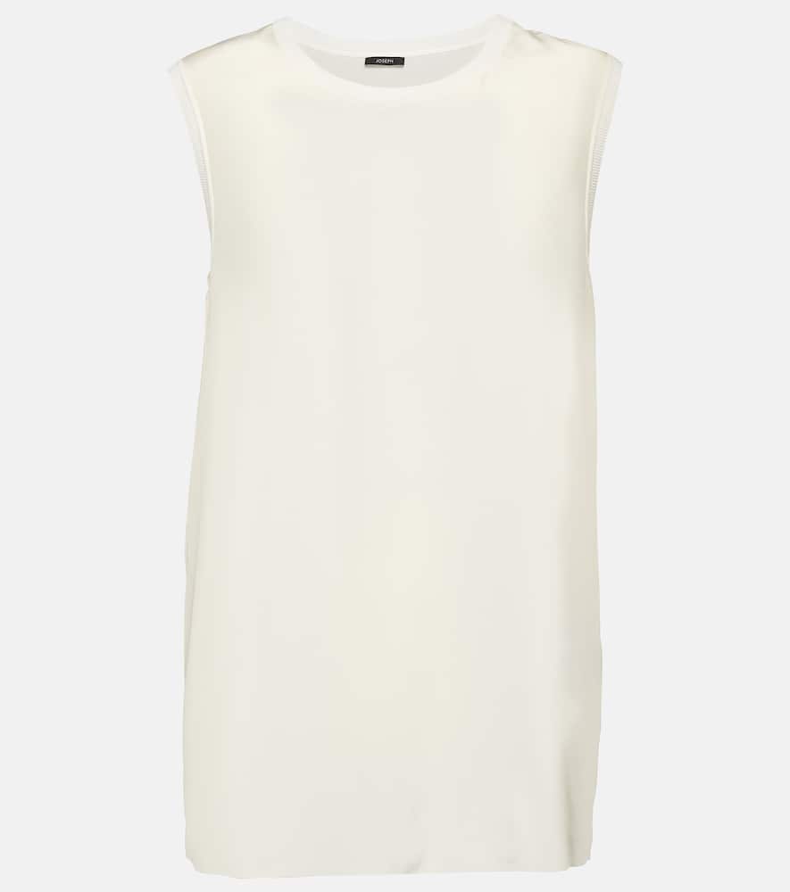 Silk crêpe top