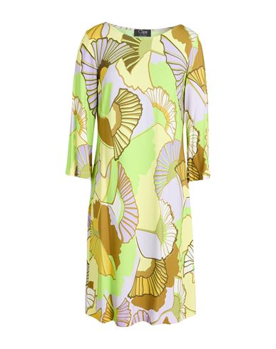 Woman Mini dress Light green Size M Viscose, Elastane