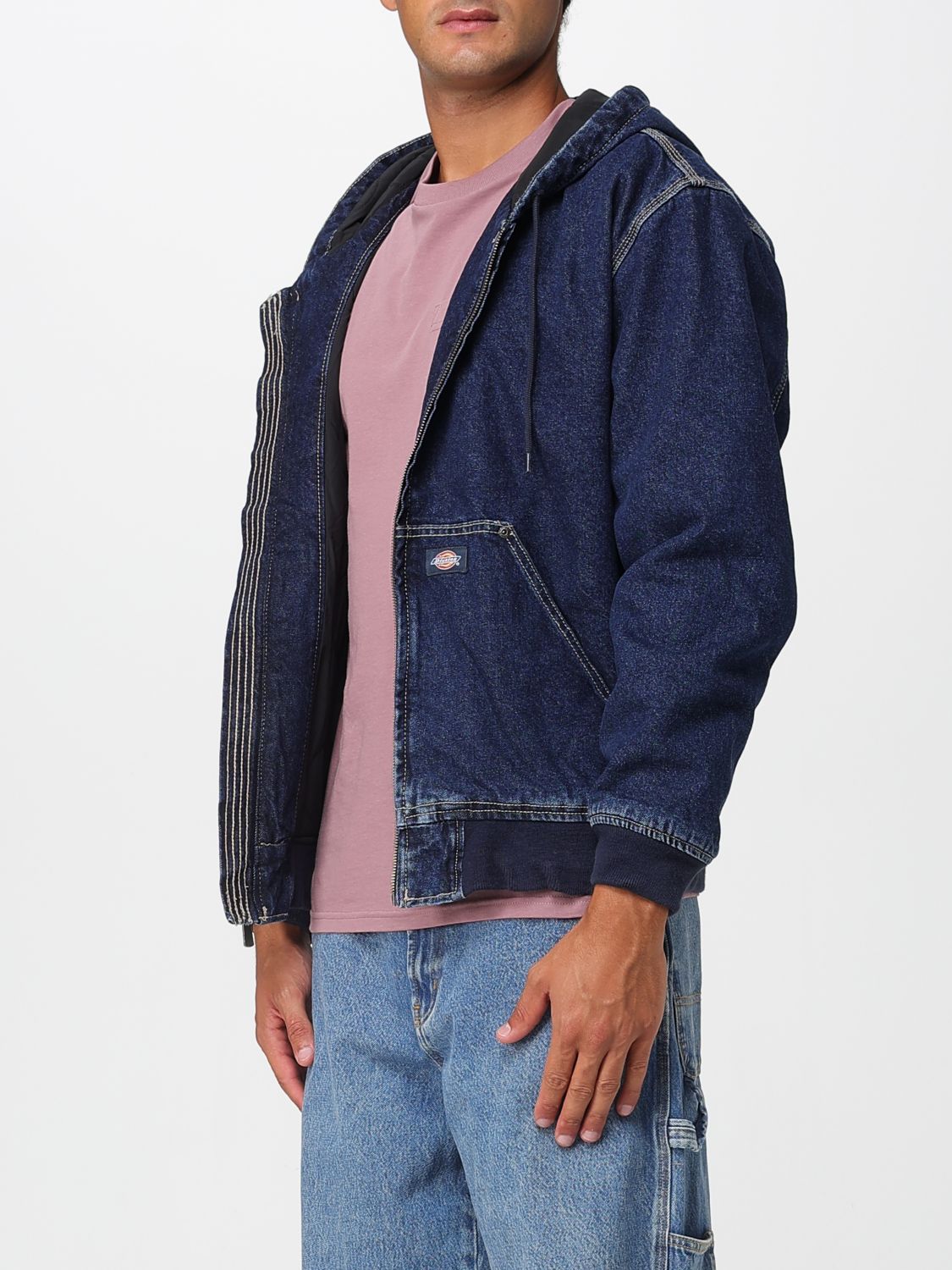 Jacket Men color Denim