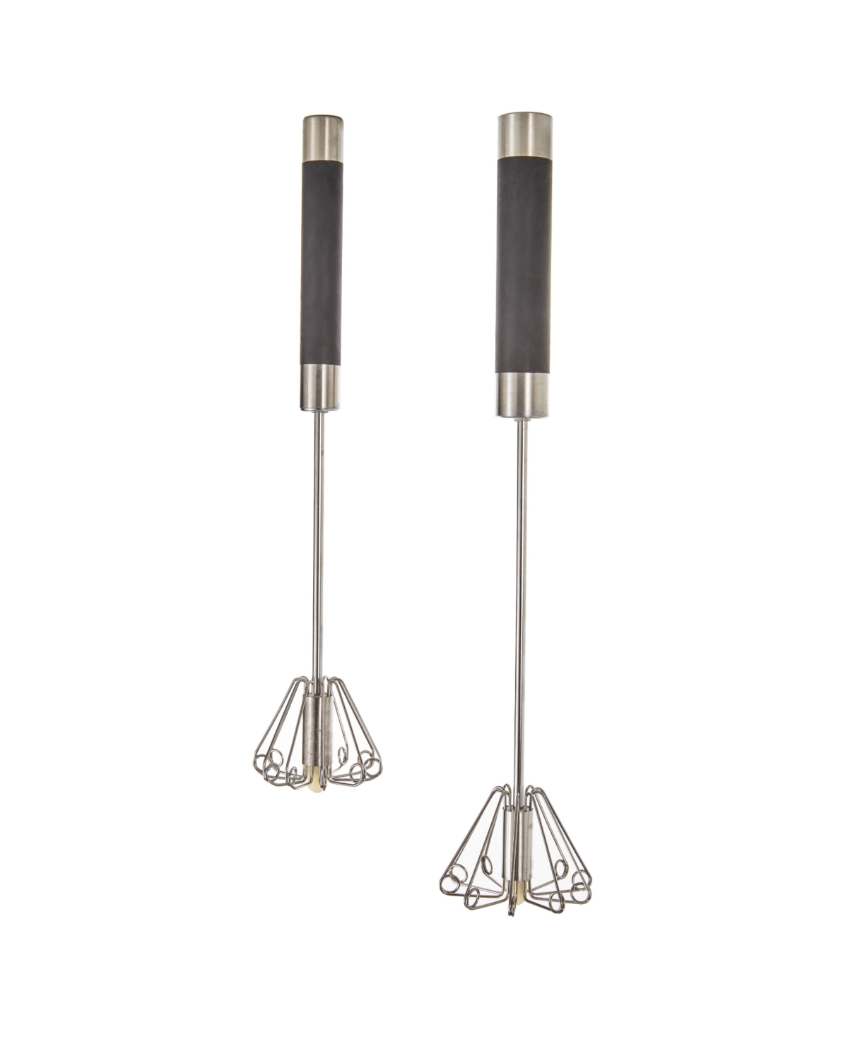 Essentials 2-Pc. Stainless Steel Miracle Whisk Set - Black