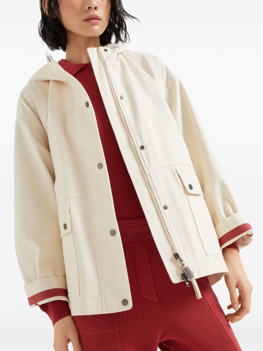 Water-resistant jacket - Neutrals