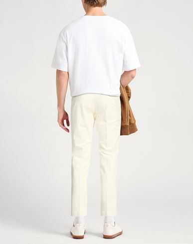 Man Pants Cream Size 30 Cotton, Modal, Elastane