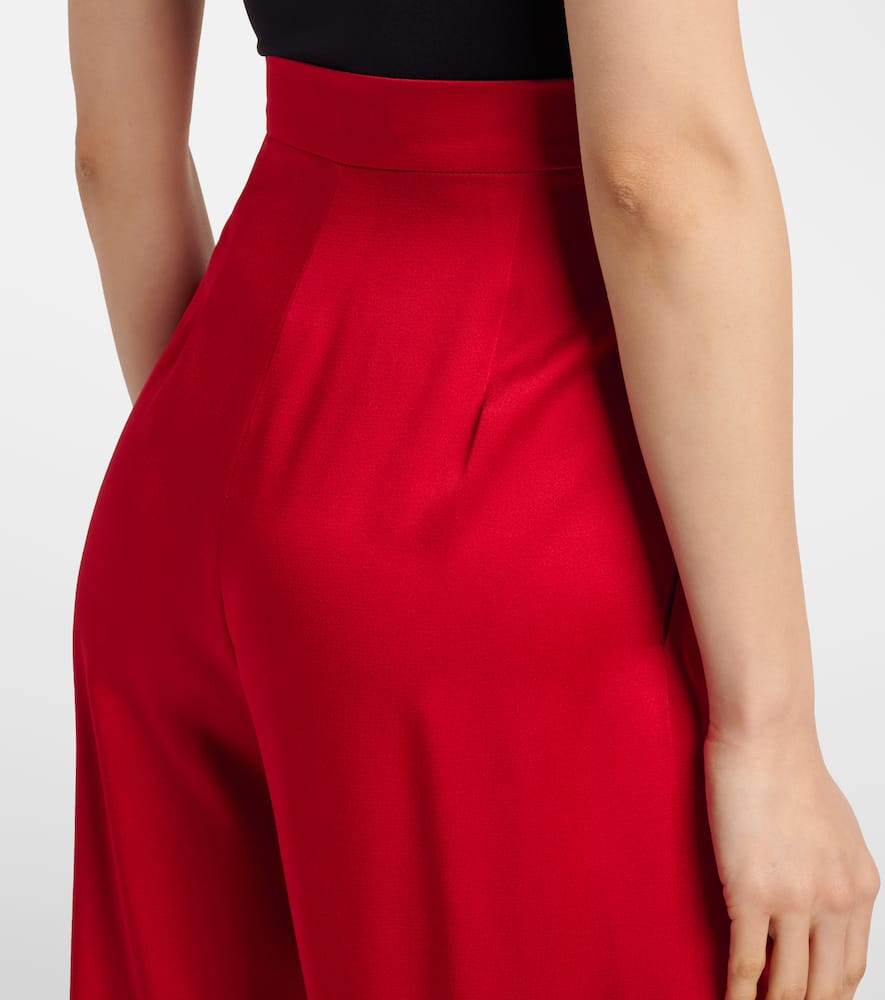 Msecono high-rise wide-leg pants