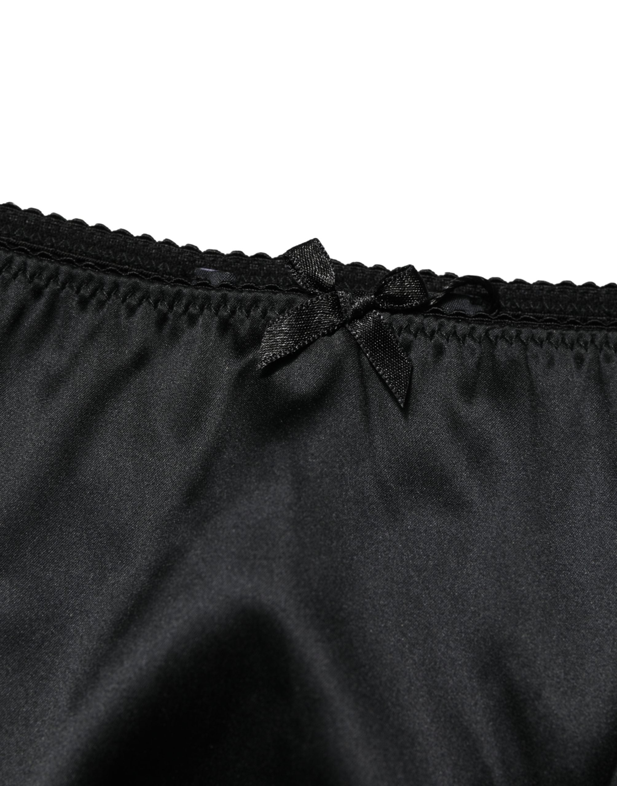 Silk Stretch Brief — Black