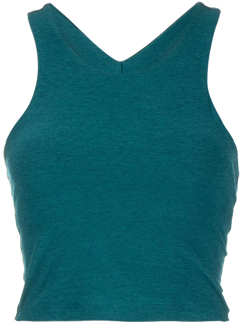 Focus cropped tank top - Green
