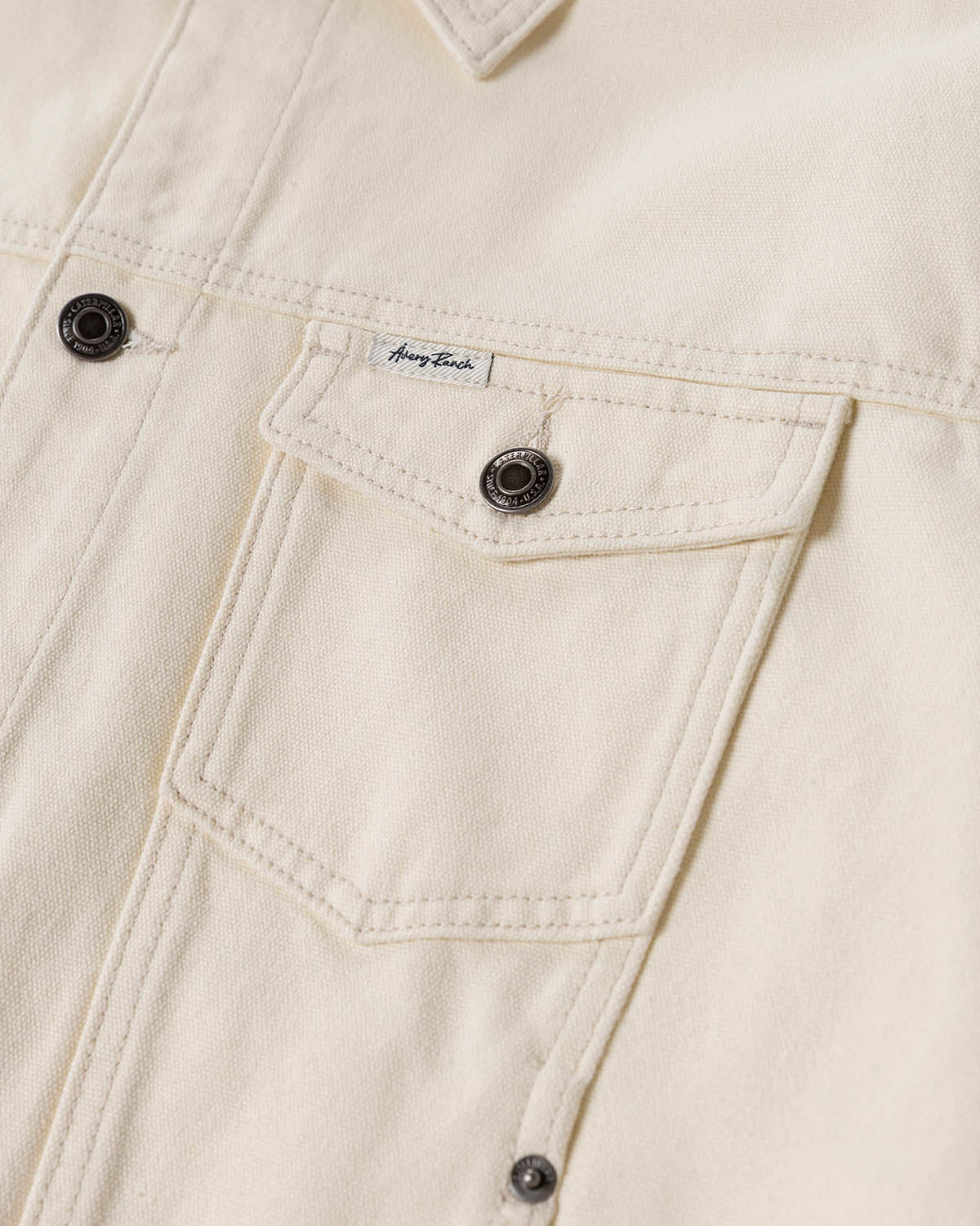 TRUCKER JACKET CAT WWR DESIGNED BY AVERY RANCH CANVAS