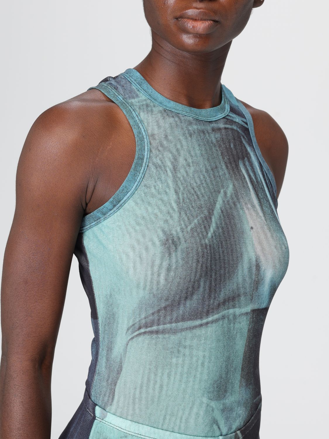 Bodysuit Woman color Indigo