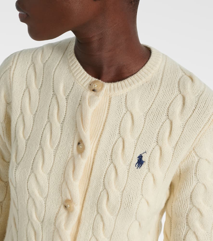 Wool and cashmere cardigan