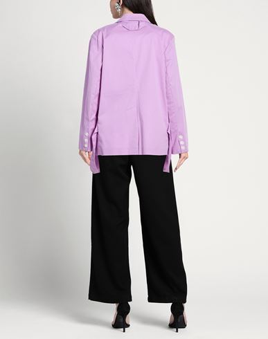 Odì Odì Woman Blazer Lilac Size S Cotton, Elastane