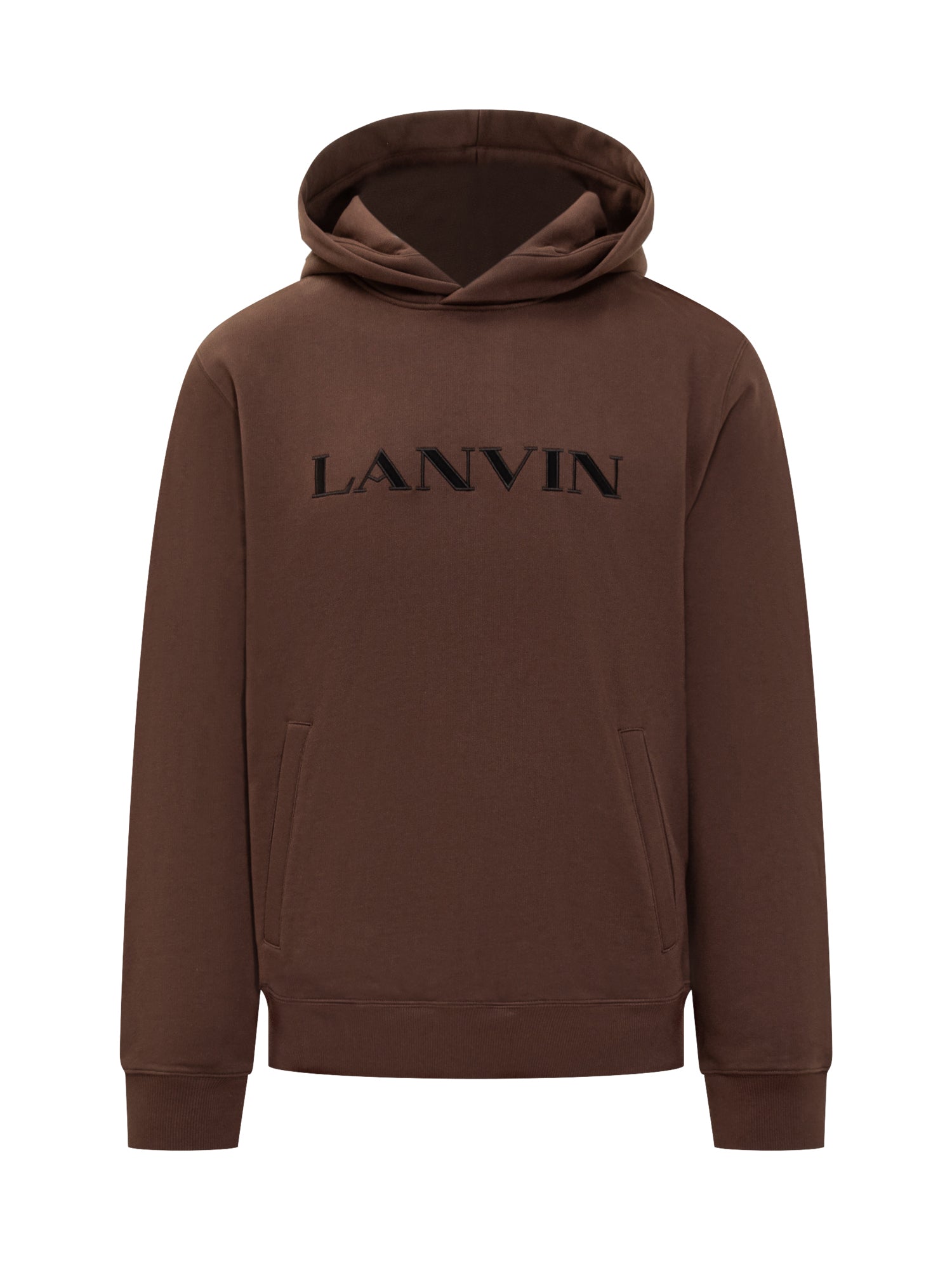 Embroidered Logo Hooded Sweatshirt