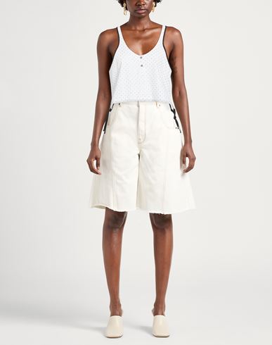 Woman Top White Size XS Cotton, Polyester