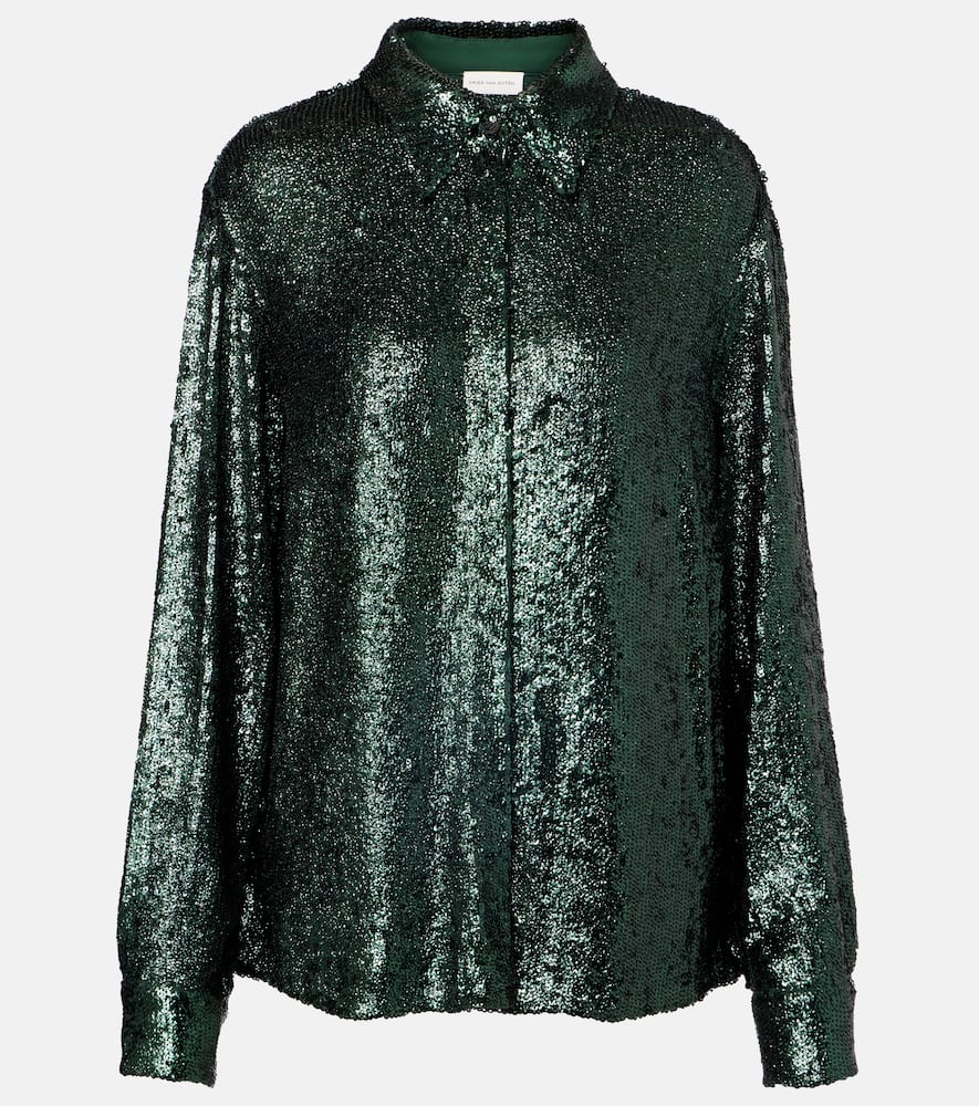 Sequined shirt