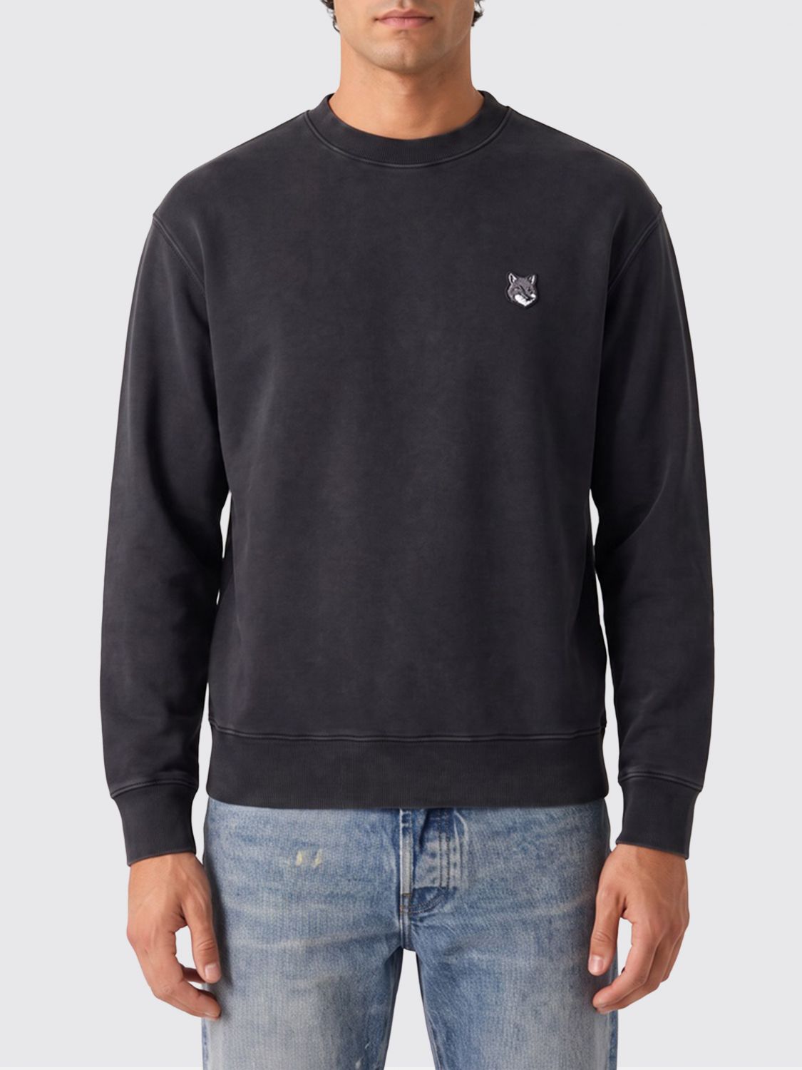 MAISON KITSUNÉ Sweatshirt Men color Black