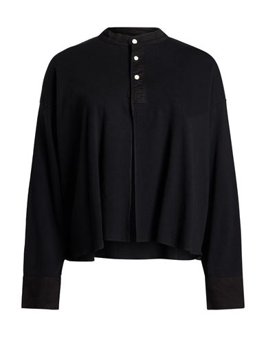 Boy Woman Shirt Black Size 1 Cotton