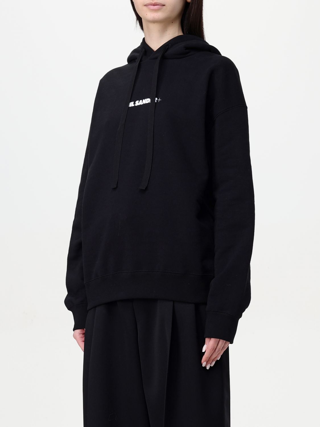 Sweatshirt Woman color Black