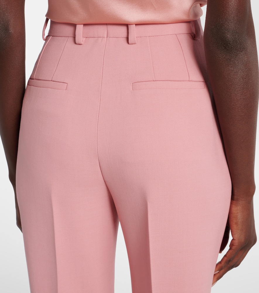 Virgin wool slim pants