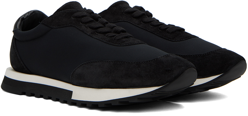 The Row Black Owen Sneakers