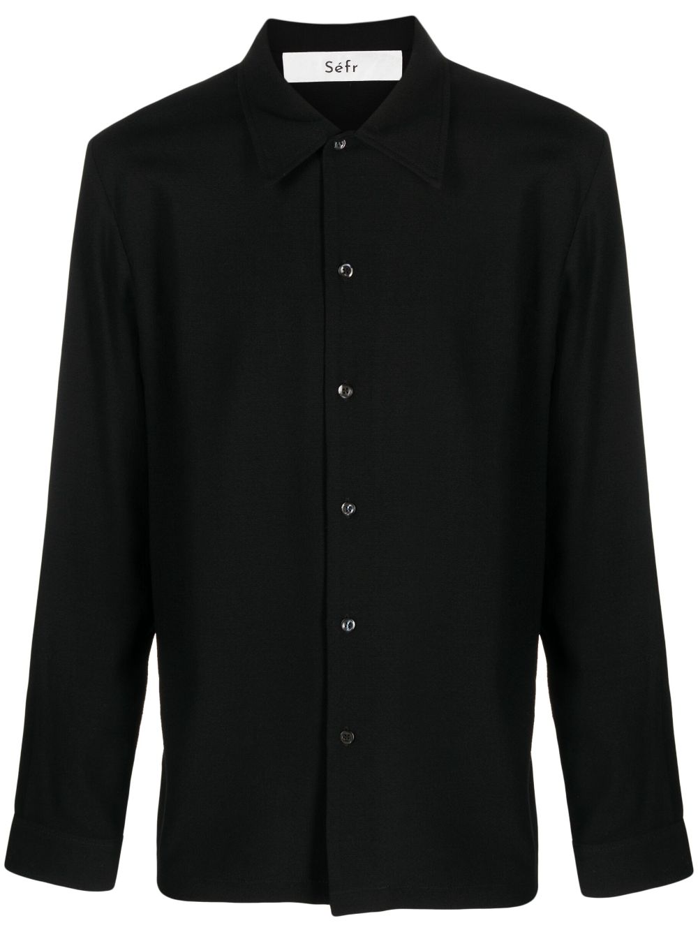 Rampoua crepe shirt - Black