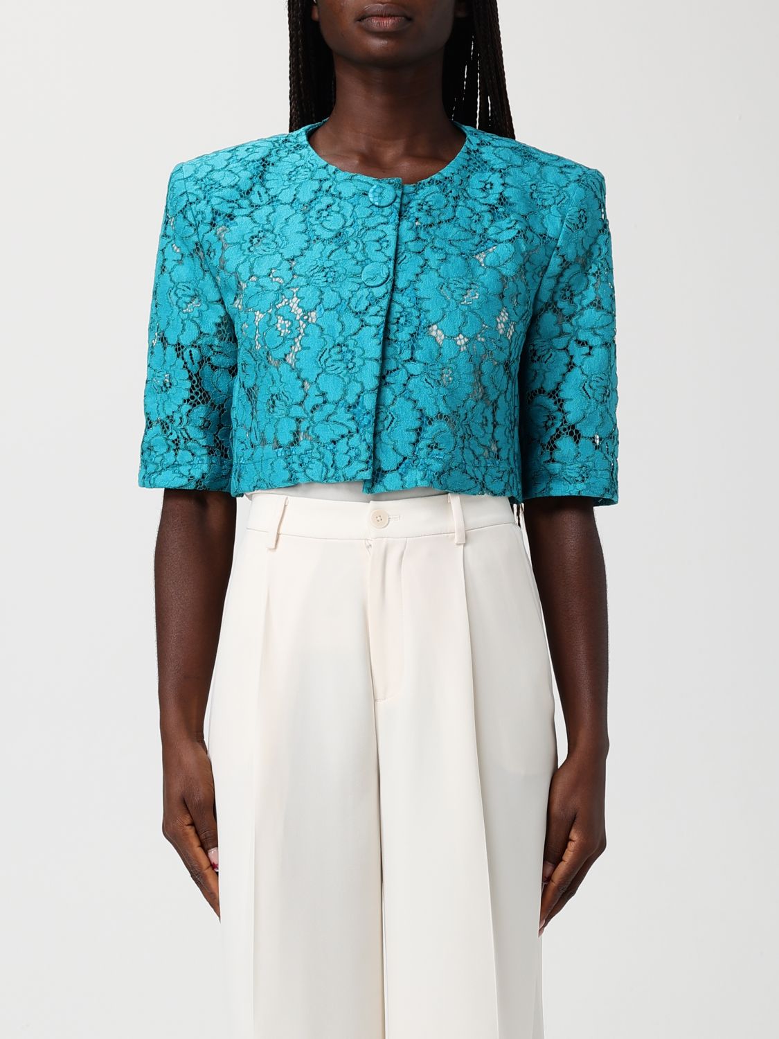 Jacket Woman color Green