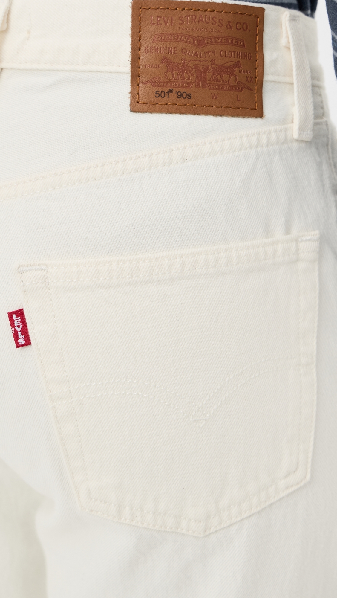 501 90s Ankle Jeans Blank Slate