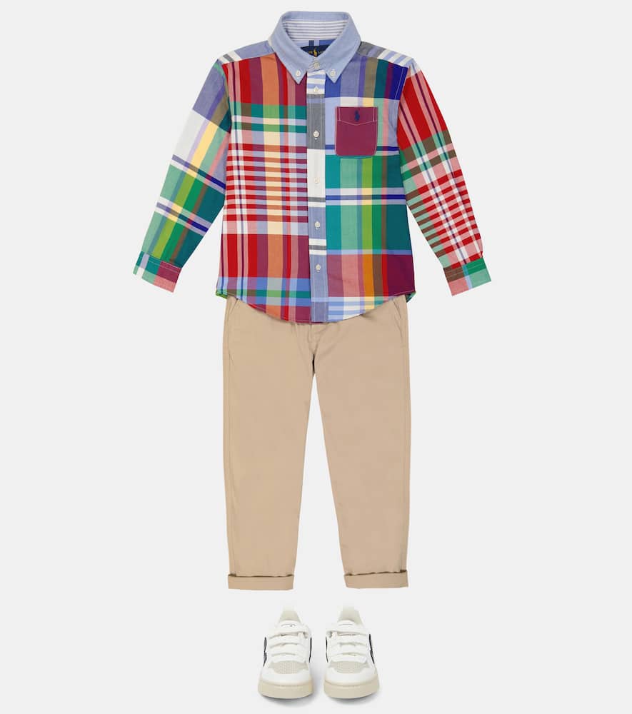 Polo Ralph Lauren Kids Cotton twill straight pants